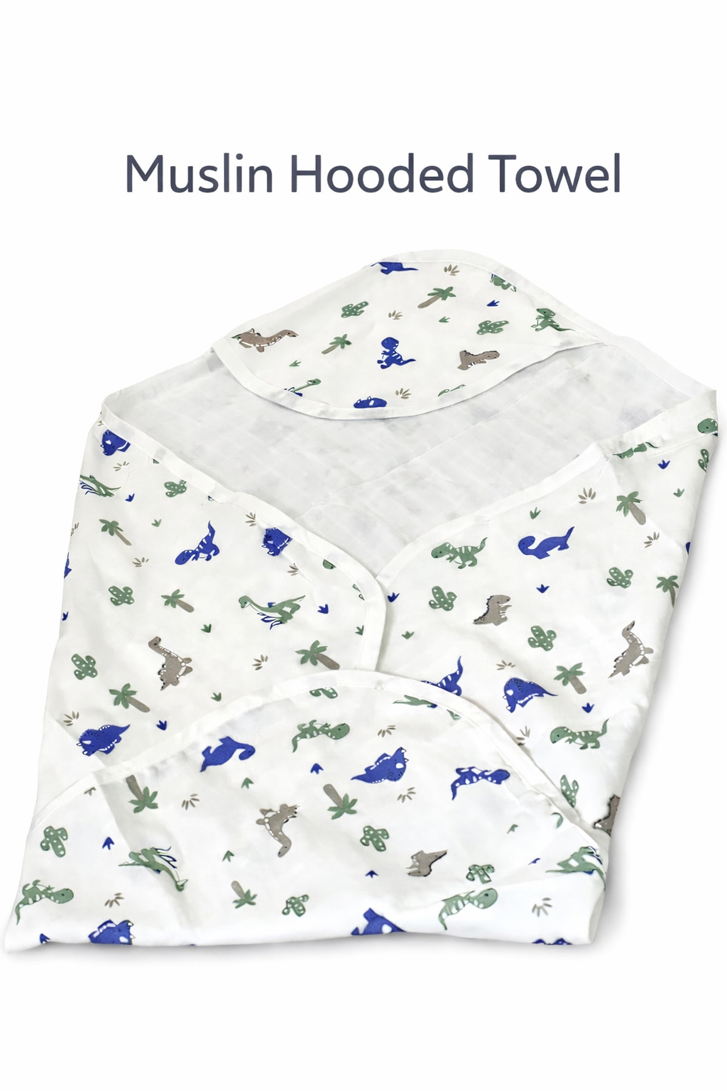 Kiddie Journey First Comfort Kit for Newborns | Muslin Jabla, Hooded Towel, Wipes, Nappy & Baby Sensory Rattle with Carry Bag (0–6 Months)